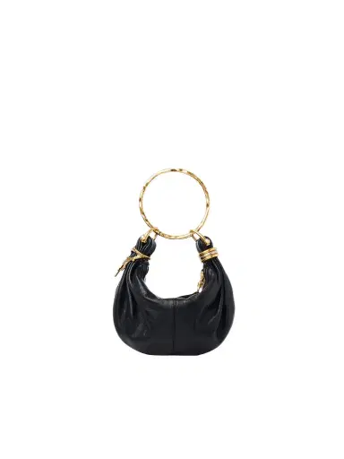 Chloé Mini Bracelet Hobo bag in grained leather | Thumbnail 1