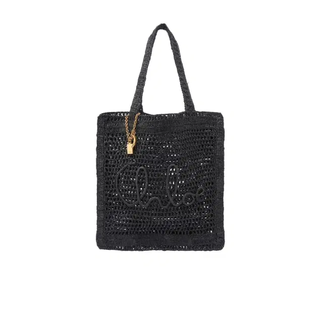 Chloé Summer Banana tote bag in raffia