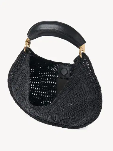 Chloé Summer Banana hobo bag in raffia | Thumbnail 6
