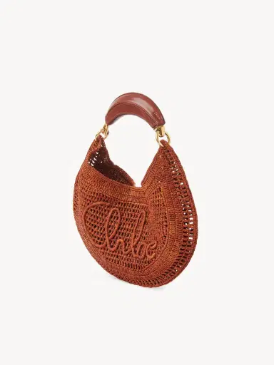 Chloé Summer Banana hobo bag in raffia | Thumbnail 4