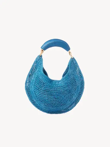 Chloé Summer Banana hobo bag in raffia | Thumbnail 5