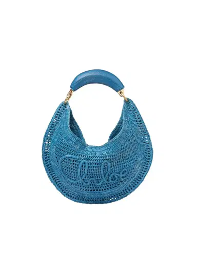Chloé Summer Banana hobo bag in raffia | Thumbnail 1
