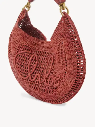 Chloé Summer Banana hobo bag in raffia | Thumbnail 4