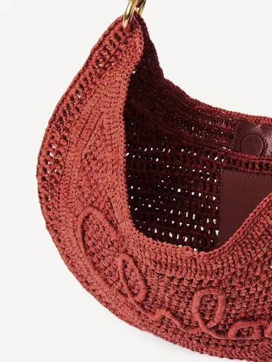 Chloé Summer Banana hobo bag in raffia | Thumbnail 6