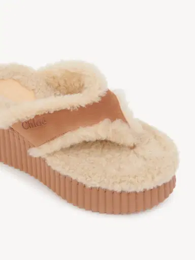 Chloé Nama wedge sandal | Thumbnail 5 Chloé Nama wedge sandal | Thumbnail 5