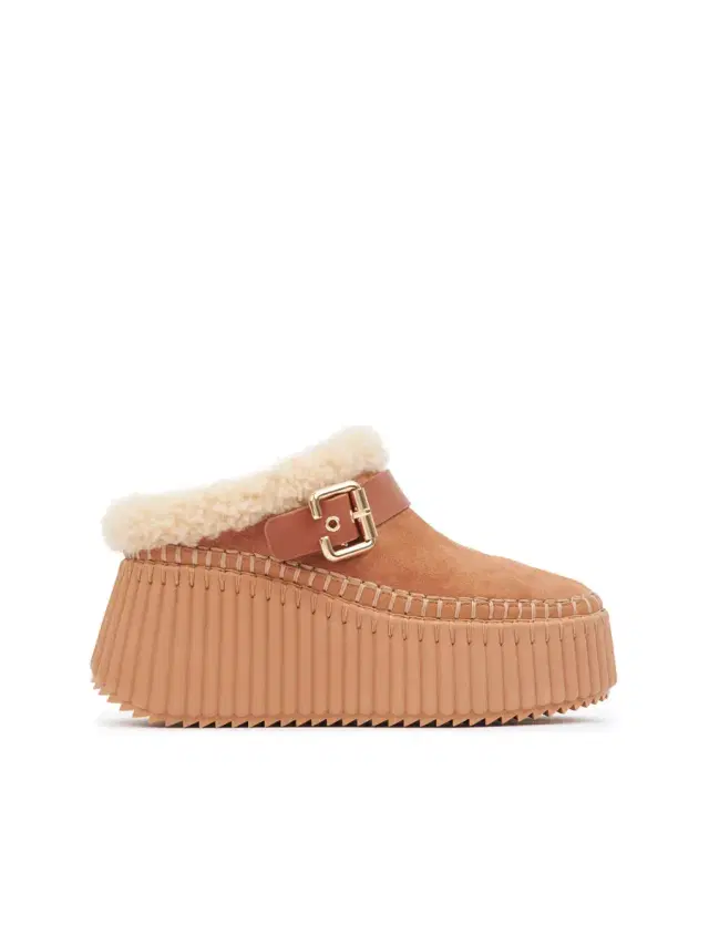 Chloé Nama wedge mule