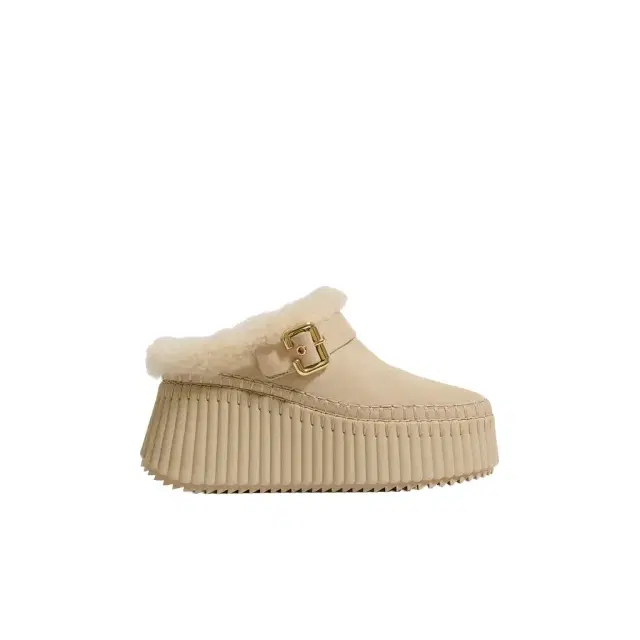 Chloé Nama wedge mule