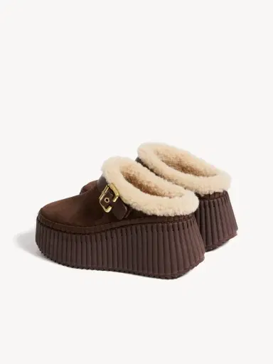 Chloé Nama wedge mule | Thumbnail 8 Chloé Nama wedge mule | Thumbnail 8