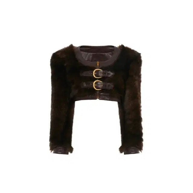 Chloé Cropped Spencer jacket in leather