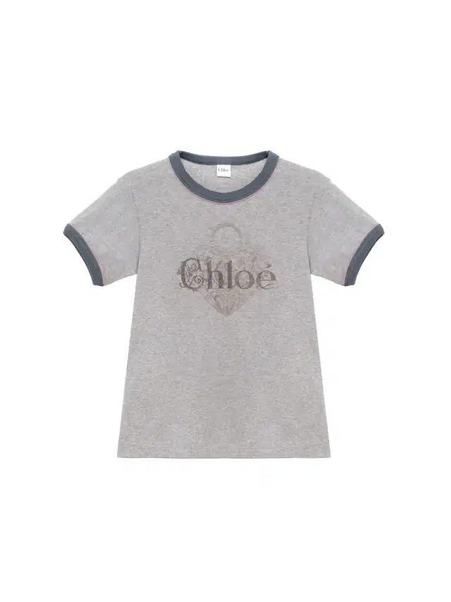 Chloé Baby fit logo T-shirt in cotton jersey