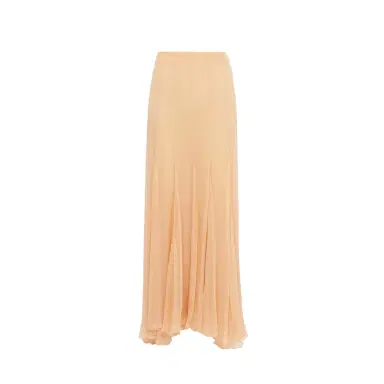 Chloé Fluid maxi skirt in silk mousseline | Thumbnail 1