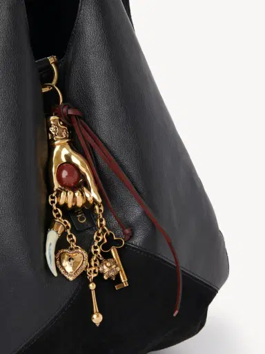 Chloé Chloé Symbols Hand bag charm in brass | Thumbnail 3