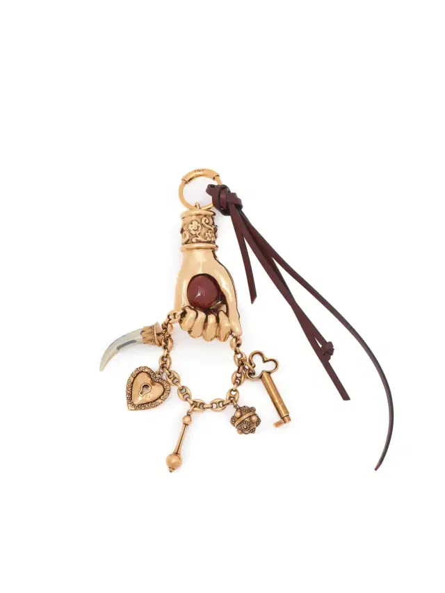 Chloé Chloé Symbols Hand bag charm in brass