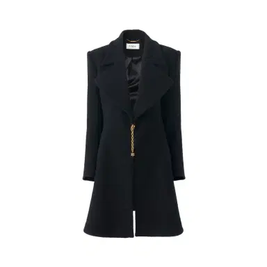 Chloé Riding coat in wool bouclette | Thumbnail 1