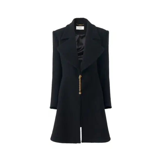 Chloé Riding coat in wool bouclette