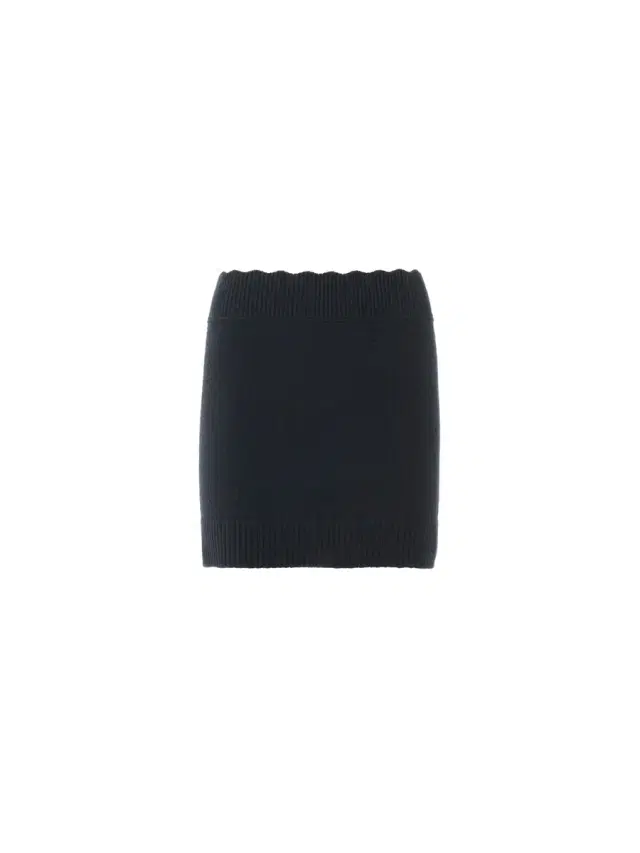 Chloé Fitted mini skirt in a wool & cashmere knit