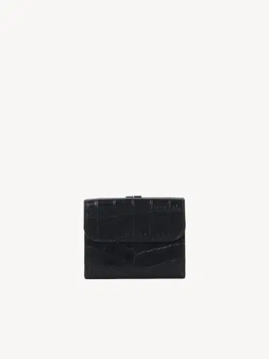 Chloé Small Alphabet tri-fold in croco-effect leather | Thumbnail 4 Chloé Small Alphabet tri-fold in croco-effect leather | Thumbnail 4