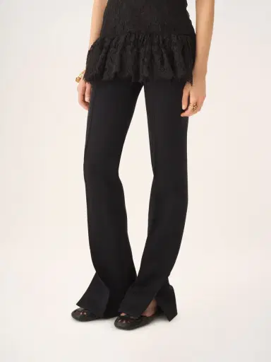 Chloé Tailored pants in soft cavalry cotton | Thumbnail 3 Chloé Tailored pants in soft cavalry cotton | Thumbnail 3