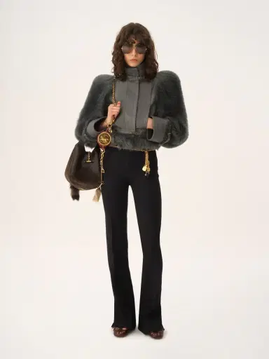 Chloé Tailored pants in wool gabardine | Thumbnail 3
