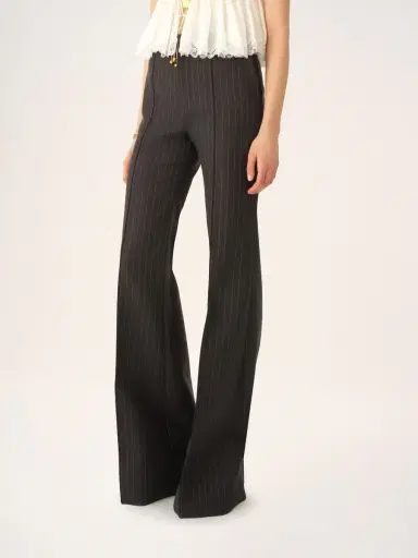 Chloé Tailored bootcut pants in wool | Thumbnail 4