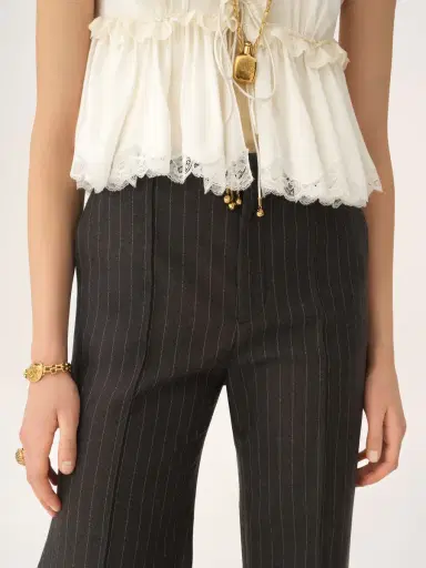 Chloé Tailored bootcut pants in wool | Thumbnail 7