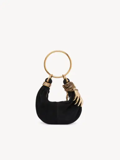 Chloé Mini Bracelet Hobo bag in suede leather | Thumbnail 2
