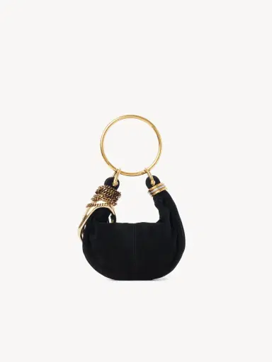 Chloé Mini Bracelet Hobo bag in suede leather | Thumbnail 5