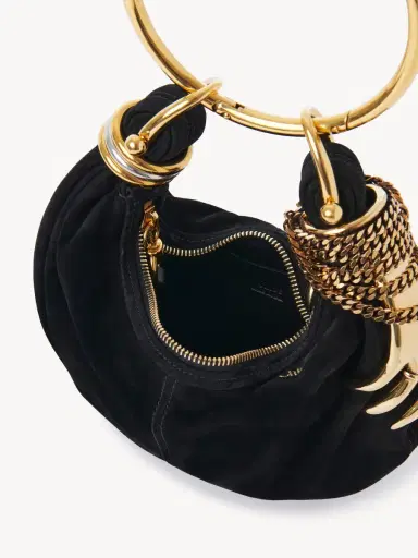 Chloé Mini Bracelet Hobo bag in suede leather | Thumbnail 6