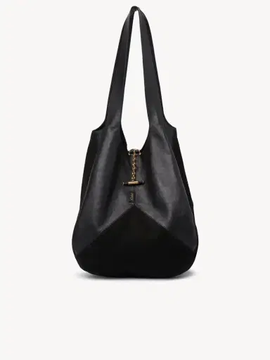 Chloé Chloé Balloon bag in grained & suede leather | Thumbnail 2 Chloé Chloé Balloon bag in grained & suede leather | Thumbnail 2