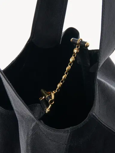 Chloé Chloé Balloon bag in grained & suede leather | Thumbnail 6 Chloé Chloé Balloon bag in grained & suede leather | Thumbnail 6