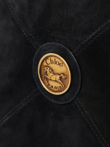 Chloé Chloé Balloon bag in grained & suede leather | Thumbnail 7 Chloé Chloé Balloon bag in grained & suede leather | Thumbnail 7