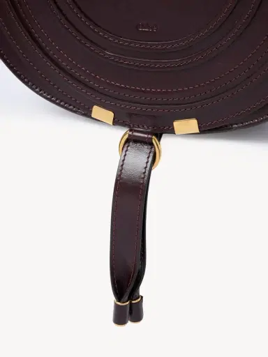 Chloé Marcie saddle bag in shiny leather | Thumbnail 7