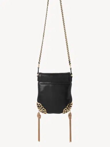 Chloé Château Treasures chain flap bag in grained leather | Thumbnail 5