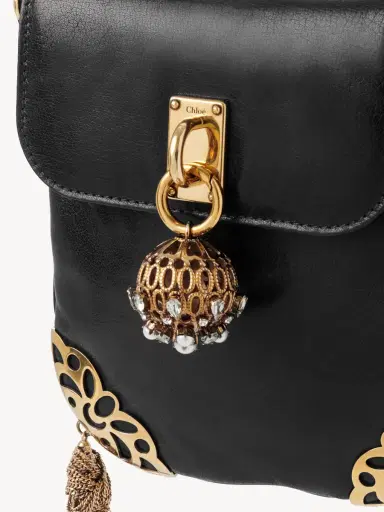 Chloé Château Treasures chain flap bag in grained leather | Thumbnail 7