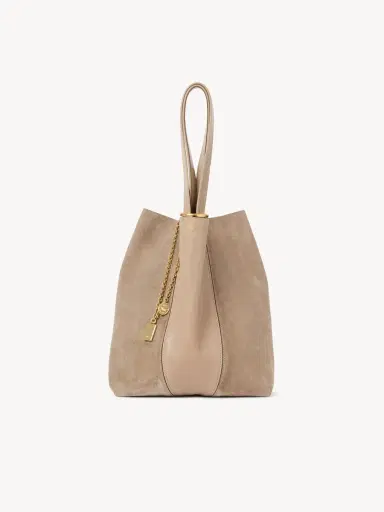 Chloé Chloé Spin tote bag in grained & suede leather | Thumbnail 2