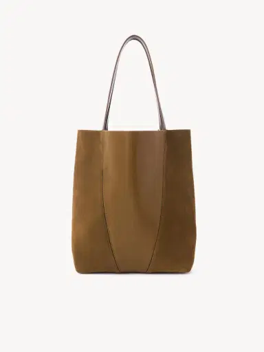 Chloé Chloé Spin tote bag in grained & suede leather | Thumbnail 4