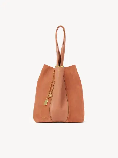 Chloé Chloé Spin tote bag in grained & suede leather | Thumbnail 2