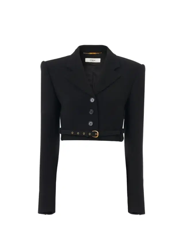 Chloé Cropped Spencer jacket in wool crêpe