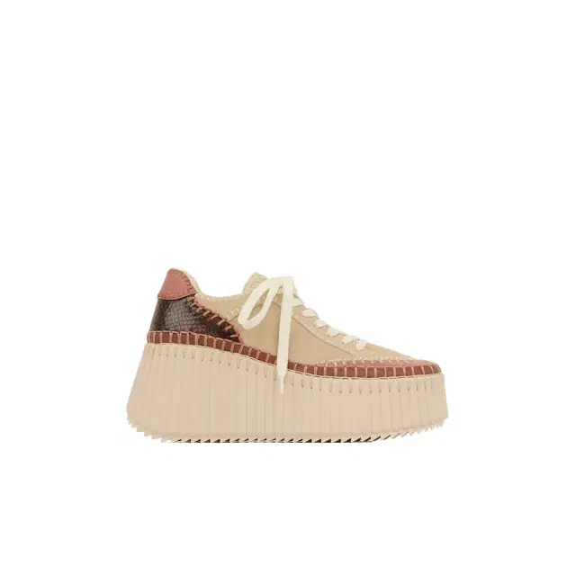 Chloé Nama wedge sneaker