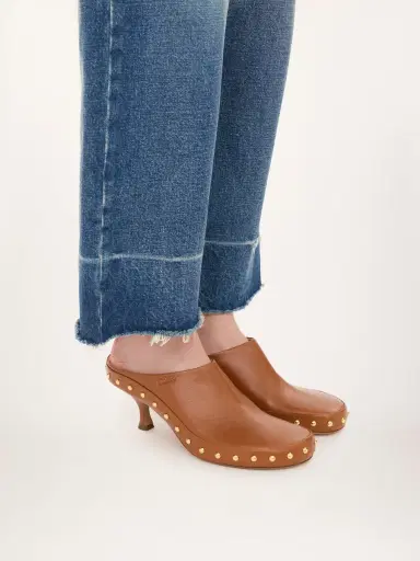Chloé Junie heeled mule | Thumbnail 3 Chloé Junie heeled mule | Thumbnail 3