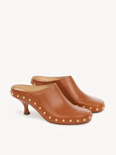 Chloé Junie heeled mule | Thumbnail 4 Chloé Junie heeled mule | Thumbnail 4
