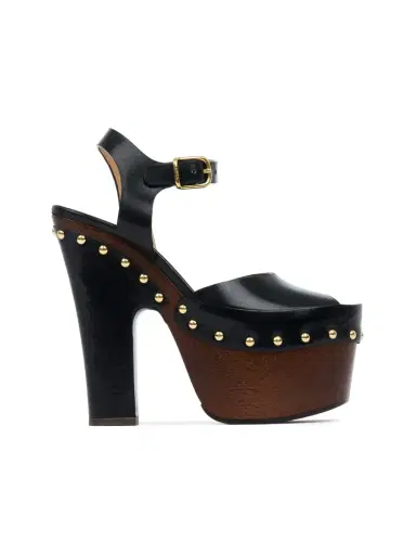 Chloé Meret platform clog | Thumbnail 2