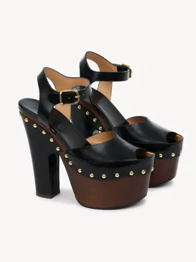 Chloé Meret platform clog | Thumbnail 3