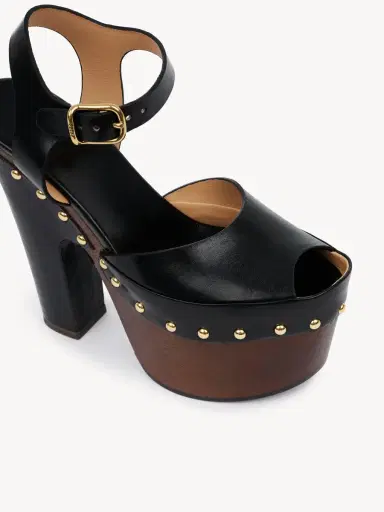Chloé Meret platform clog | Thumbnail 4