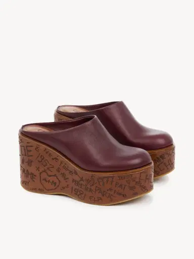 Chloé Maxime wedge mule | Thumbnail 4