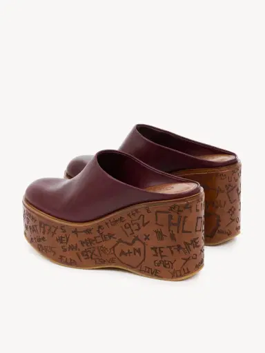 Chloé Maxime wedge mule | Thumbnail 7