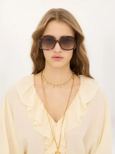 Chloé Chloé Wavy sunglasses | Thumbnail 3