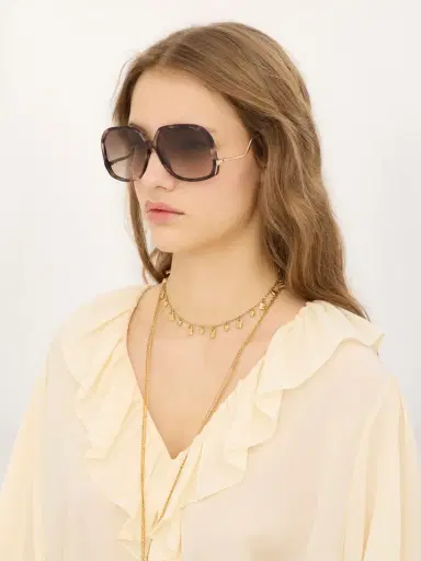 Chloé Chloé Wavy sunglasses | Thumbnail 6