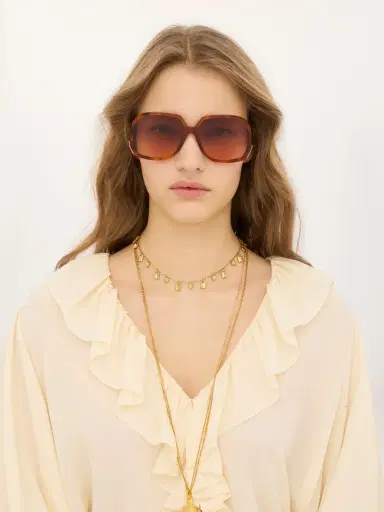 Chloé Chloé Wavy sunglasses | Thumbnail 3