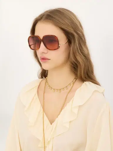 Chloé Chloé Wavy sunglasses | Thumbnail 7